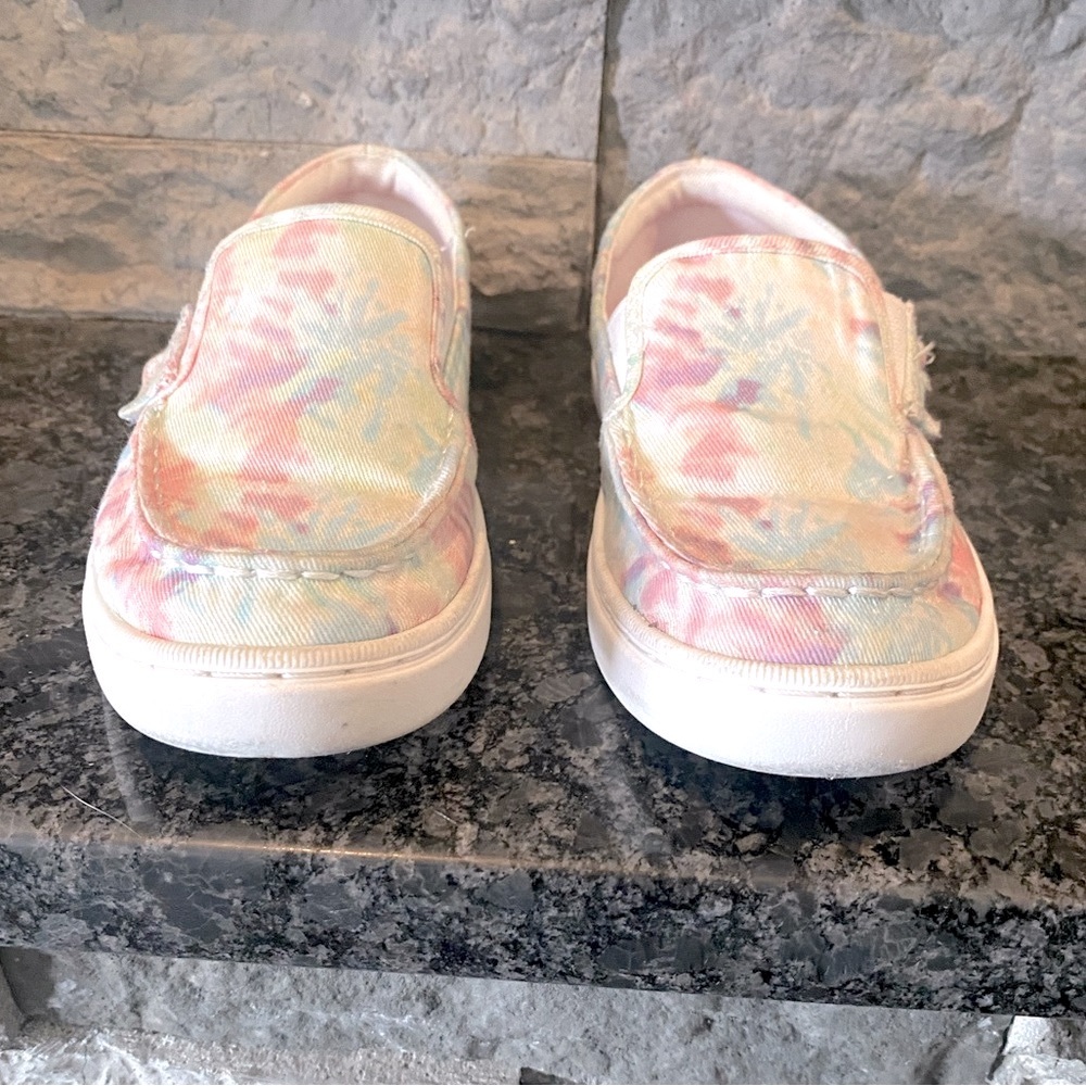 Sperry top sider girls slip on shoes - size 12